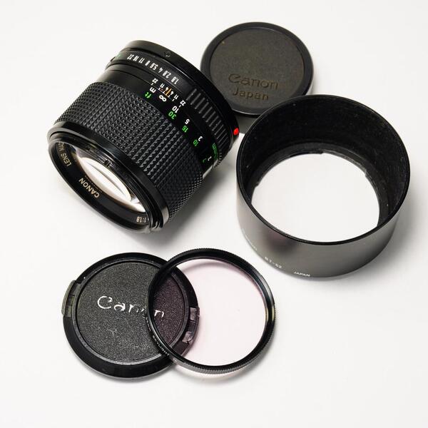 【美品】動作◎ Canon New FD 85mm F1.8 520