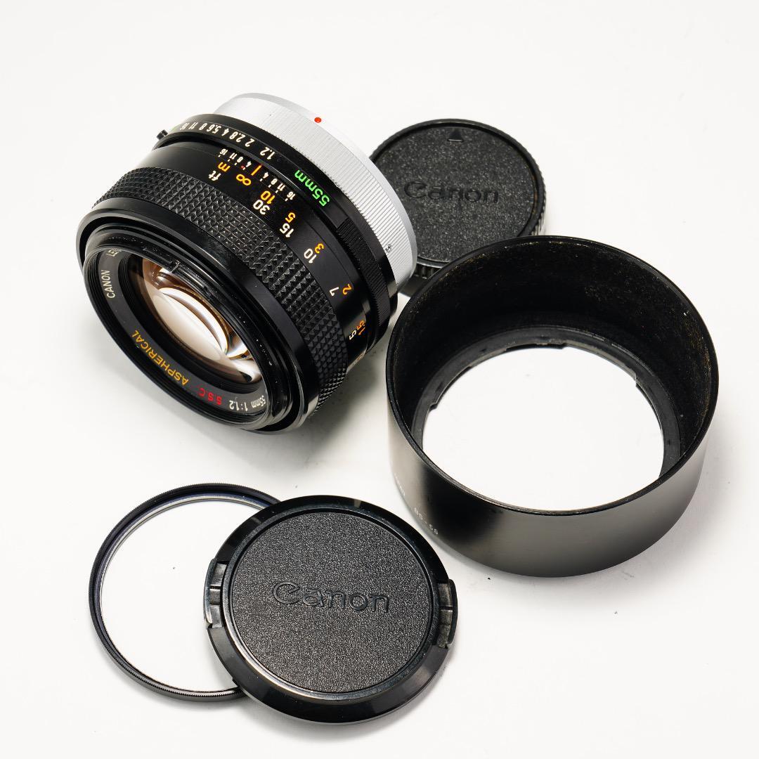 究極の描写力】動作 Canon FD 55mm F1 2 600｜Yahoo!フリマ（旧