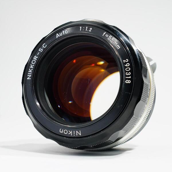 【銘玉】ニコン Nikkor-S・C Auto 55mm F1.2 318
