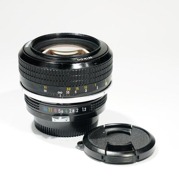 【美品】動作◎ ニコン New Nikkor 55mm F1.2 084