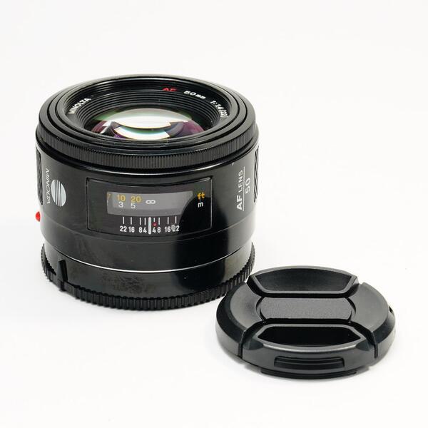 【美品】動作◎ AF 50mm F1.4 ミノルタ オールドレンズ 985