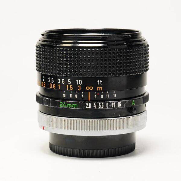 【良品】動作◎ Canon FD 24mm F2.8 S.S.C 404