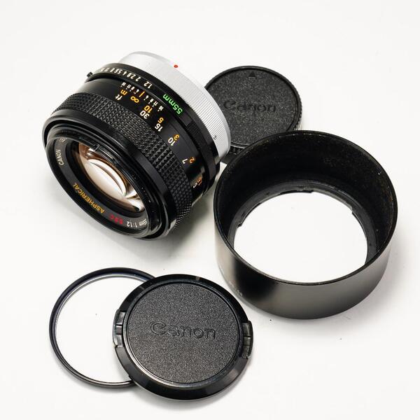 【伝説の幻玉】Canon FD 55mm F1.2 S.S.C ASPH