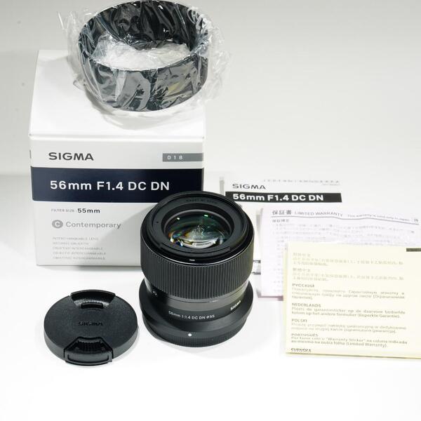 【未使用級】SIGMA 56mm F1.4 DC DN ニコン Zマウント
