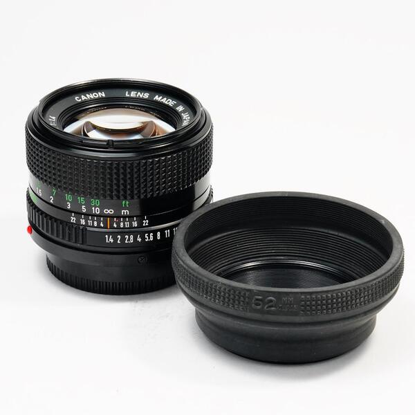 【傑作レンズ】動作◎ Canon New FD 50mm F1.4 199