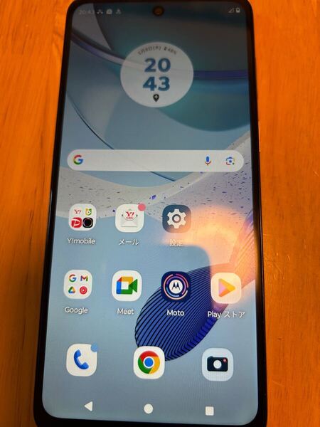 【ワイモバイル】moto g53y 5G 128GB ペールピンク 利用制限〇