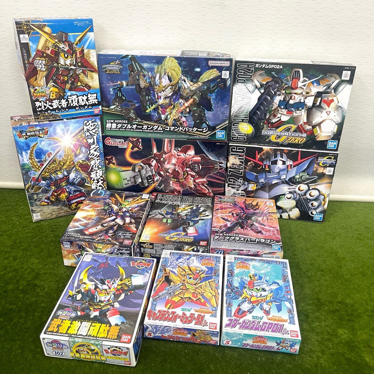当時物★SDガンダムBB戦士★組み立て済★まとめて★11箱セット Yahoo!オークション -「bb戦士 セット」(SDガンダムBB戦士