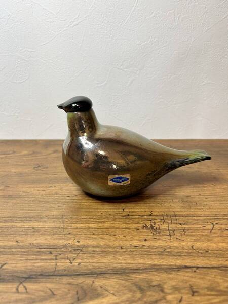 ★ビンテージ★ 即決 Oiva Toikka オイバ トイッカ Nuutajarvi ヌータヤルヴィ バード NUUTAJARVI 1793 MADE IN FINLAND