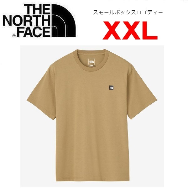 THE NORTH FACE ザノースフェイス スモールボックスロゴTシャツ カーキ XXL NT32445 メンズ Tシャツ アウトドア
