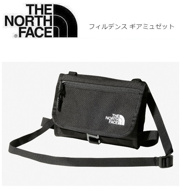 THE NORTH FACE ザノースフェイス フィルデンスギアミュゼット バッグ ブラック NM82206 ショルダーバッグ ポーチ アウトドア