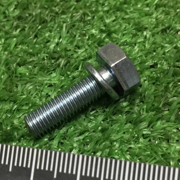 左 M7x25mm P1.0mm 左ネジ 刈刃取り付けボルト ベベルギヤ ギヤケース 共立 リョービ ゼノア ビーバー 刈払機 草刈機