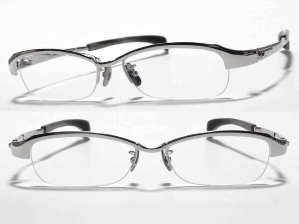 【期間限定特価】超希少S-310T未使用【チタンパット・新品レンズ付】プラチナ 999.9 フォーナインズ