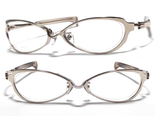 【期間限定特価】超希少S-591T未使用【新品レンズ・純正ケース付】ゴールド 999.9 フォーナインズ