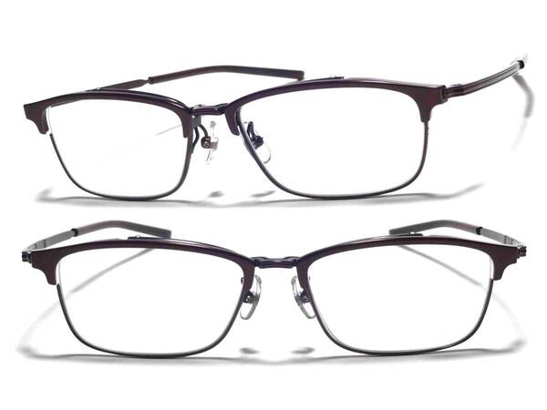 【期間限定特価】S-161T未使用5.8万円【新品レンズ付】ダークブラウン 999.9 フォーナインズ