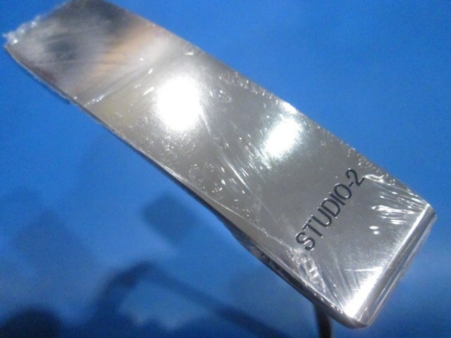 GK鈴鹿☆新品 579 マスダゴルフ STUDIO-2 ニッケルクロム仕上げ ブレードライン彫刻★KBS CT TOUR PUTTER（ブラック）120★4★PT★パター