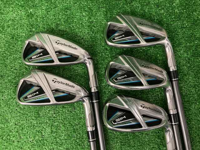 テーラーメイド シムマックス アイアンセット 5本 右 S ゴルフクラブ メンズ SIM マックス アイアン(5本セット) TENSEI BLUE TM60(アイアン