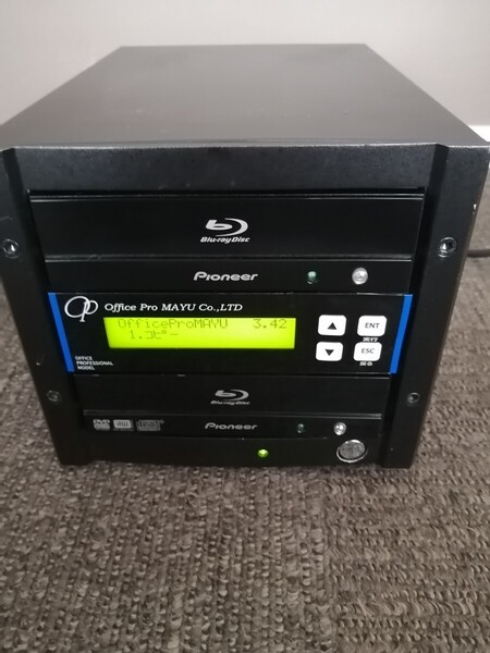 ブルーレイ・DVD・CDデュプリケーター 1対1 動作確認済み ブルーレイコピー機 DVDコピー機