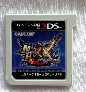 3 3DS monster hunter モンスターハンター ダブルクロス ソフトのみ