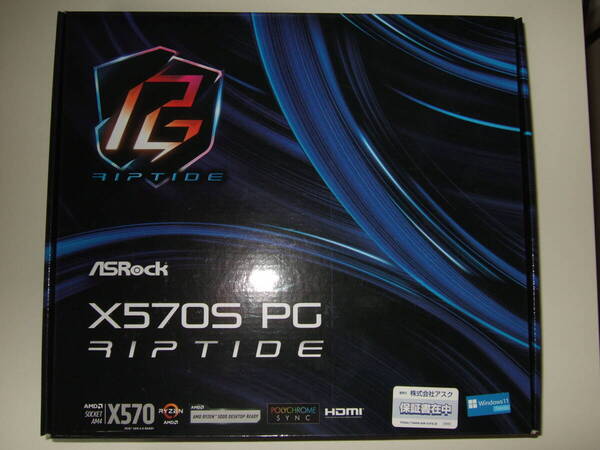 【AM4】ASRock X570S PG Riptide 保証有