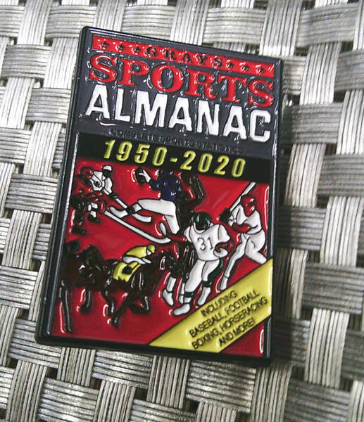 《未来ALスポーツ名鑑》新品アメリカ アメリカ大好き『バックトゥザフューチャー』ALMANAC スポーツブック■ピンバッジ ■ムービー 映画