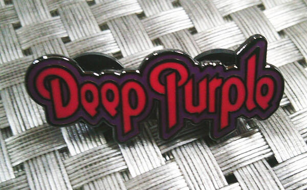 《赤英語Dp音楽》■■新品『ディ-プ・パープル Deep Purple』 イングランド バンド■ピンバッジ バッチ ■音楽 ミュージック