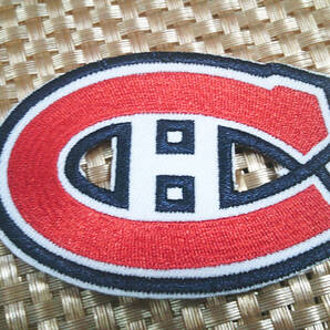 《赤CH氷》◆新品モントリオール・カナディアンズMontreal Canadiens 刺繍ワッペン◆NHL アメリカ アイスホッケー チーム