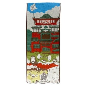 【湯屋と神々】フェイスタオル/千と千尋の神隠し/神様/手拭きタオル/どんぐり共和国/ジブリ/グッズ/ハンドタオル/ウォッシュタオル