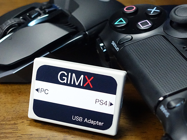 ★★PS4・XBOX等でマウス・フライトスティック・ハンコン使用可能 GIMXアダプター(白) エースコンバット7、FPSで使用可能
