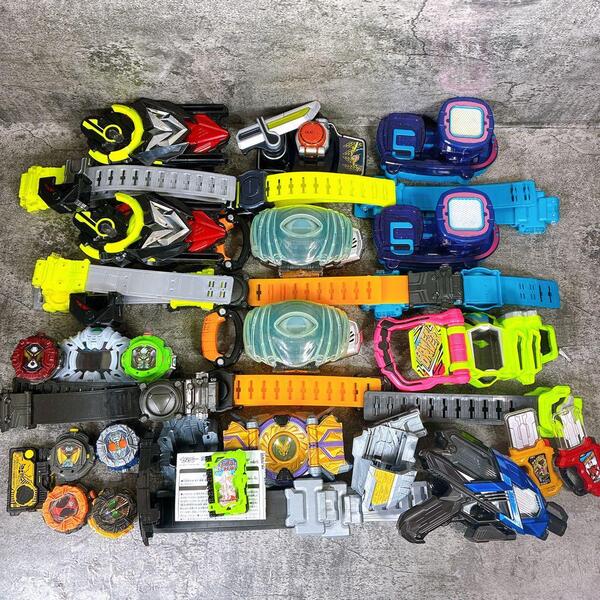 仮面ライダー変身ベルトセット ジオウ エグゼイド ゴースト セイバー 10本 まとめ 大量 ベルト 特撮 ライダー