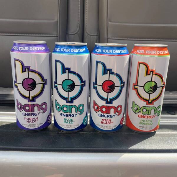 【激レア】BANG ENERGY 4種類セット PURPLE HAZE BLUE RAZZ STAR BLAST PEACH MANGO【国内未発売】