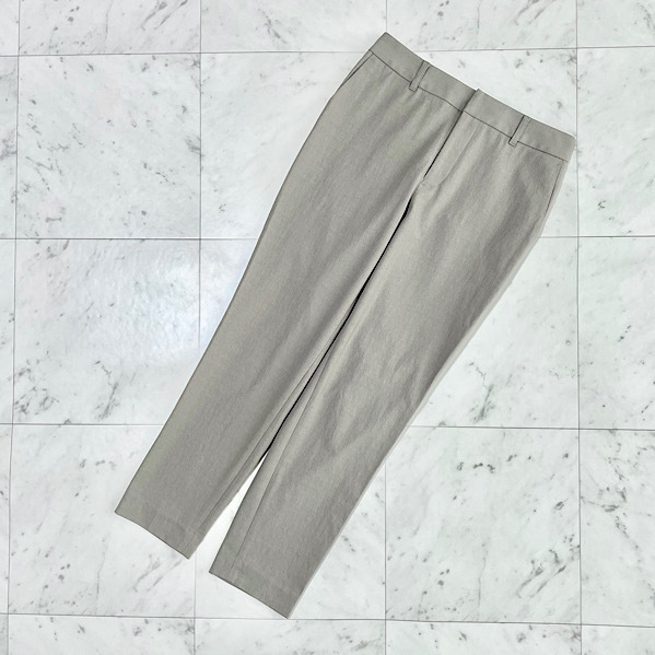 美品 LAUTREAMONT ロートレアモン パンツ 麻 リネン グレー カーキ 36 593