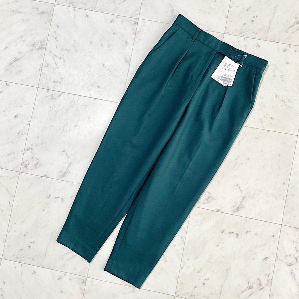 新品 SPICK&SPAN パンツ グリーン 緑 38 608