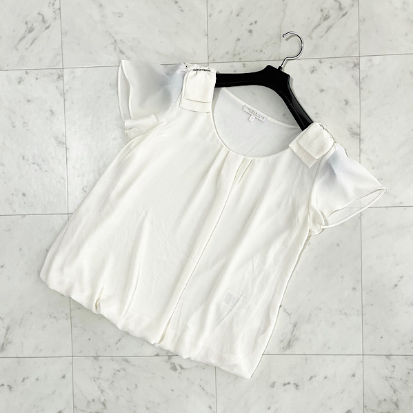 PROPORTION BODY DRESSING ブラウス 半袖 ベージュ アイボリー 3 621
