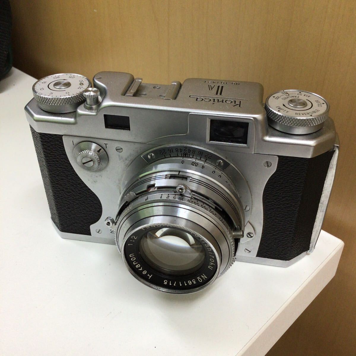 KONICA IIA フィルムカメラ コニカ 作動未確認 Yahoo!オークション - 3-24 動作未確認 Konica ⅢA 3A IIA 2A
