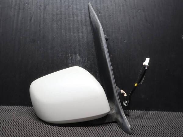 電動格納 磨きワックス済み 迅速発送 5ピン W24 パールホワイト 管理C69 タント エグゼ L455S L465S ドアミラー 右 運転席