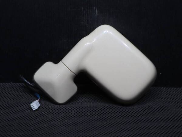 電動格納 磨きワックス済み 迅速発送 5ピン ZGF ミルクティーベージュ 管理C69 ラパン HE21S スピアーノ HF21S ドアミラー 左 助手席