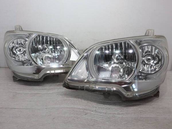 キレイ HID 【コーティング済】 キセノン 車検〇 100-51032 迅速発送 管理BR51-10 タント エグゼ カスタム L455S L465S ヘッドライト 左右