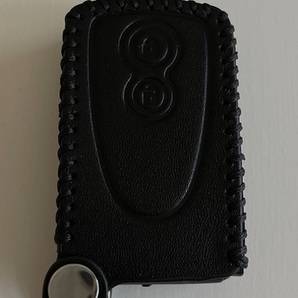 牛革収まるフィット ココア スマートキーケース ムーヴ タント 黒色 1