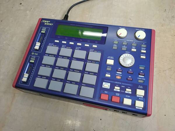 美品!メンテ済!AKAI MPC1000!JJOS!全スイッチ交換!