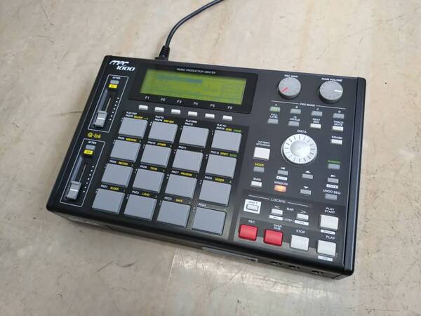 美品!メンテ済!AKAI MPC1000BK-N!JJOS!全スイッチ交換!