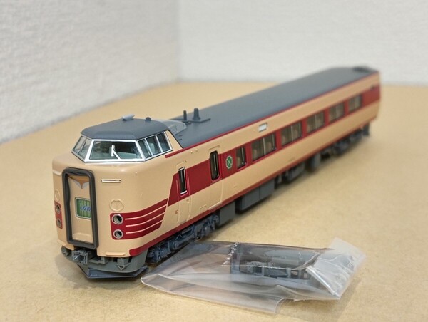 KATO クロ381-2 連結用スカート付き /10-2037 381系「しなの」(JR仕様) 6両基本セットばらし