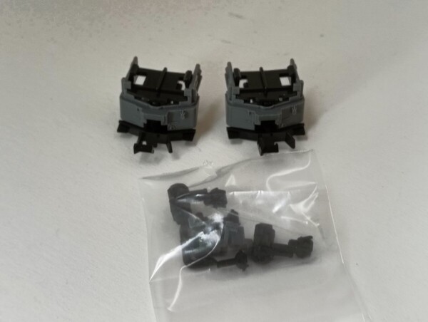 TOMIX スカート・TNカプラー・ダミーカプラー・ダミーカプラー台座 /7142 国鉄 EF66 0形電気機関車(前期型・ひさし付)ばらし