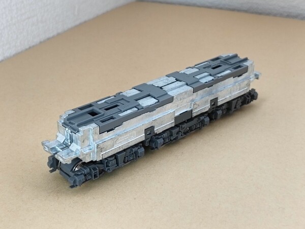 TOMIX 動力ユニット(台車・ライト基盤付き) /7171 JR EF66 100形電気機関車(後期型)ばらし