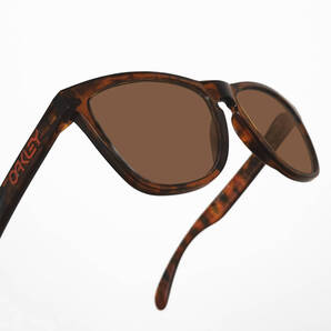 送料無料 交換用レンズ ブロンズ 偏光 茶 OAKLEY FROGSKINS Dark Bronze Brown Polarized オークリー フロッグスキン ブラウン 眼鏡拭き付