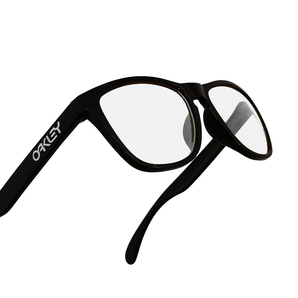 送料無料 交換用レンズ OAKLEY Frogskins オークリー フロッグスキン クリア clear クリアレンズ 伊達メガネ レンズ拭き付