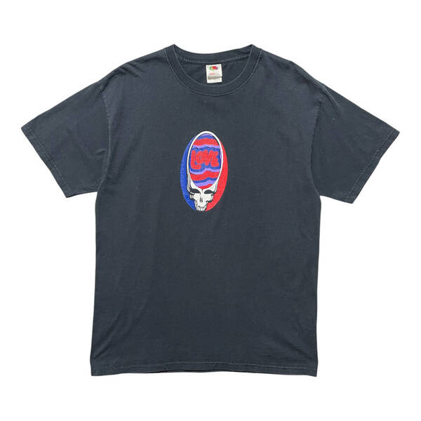 00S GRATEFUL DEAD ヴィンテージ グレイトフルデッド スカルプリント バンドTシャツ ロックTシャツ メンズL ミュージックTシャツ BA3642