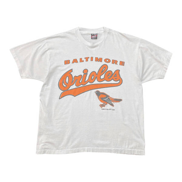 古着 90S USA製 ヴィンテージ MLB 94年 ヴィンテージ メジャーリーグ バルチモア オリオールズ Tシャツ メンズXL シングルステッチ BA3674