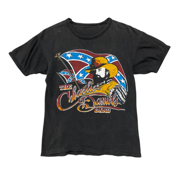 古着 70S The Charlie Daniels Band ヴィンテージ チャーリーダニエルズバンド カントリーロック ロックTシャツ バンドTシャツ BA3746