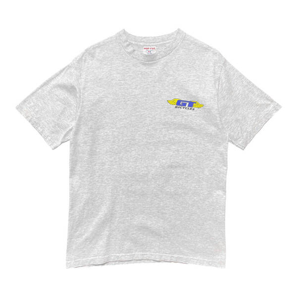 古着 90S USA製 ヴィンテージ GT BICYCLES ロゴプリント クルーネック Tシャツ メンズL シングルステッチ BA3720