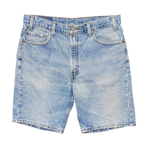 USA 古着 00S メキシコ製 01年 ヴィンテージ Levis リーバイス 505 ハーフデニム ハーフパンツ ジーンズ ジーパン 半ズボン W36 CE0231